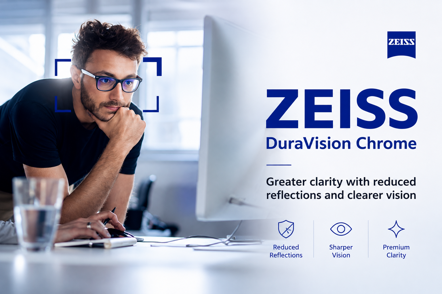 عدسات ZEISS DuraVision Chrome 1.5