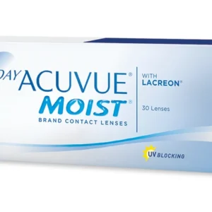 عدسات جونسون أكيوفيو مويست - يومية شفافة | Johnson Acuvue Moist - Daily Clear