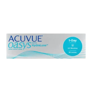 عدسات وان داي أكيوفيو أوايسس اليومية | 1-Day ACUVUE OASYS with HydraLuxe Technology