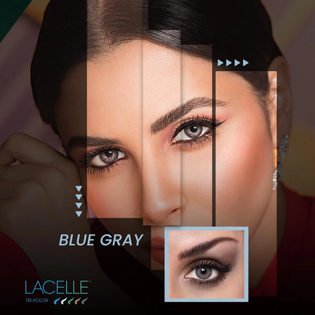 عدسات تراي كلر - بلو جراي | Tri-Kolor - Blue Gray