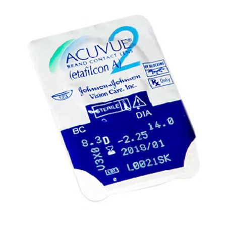 عدسات جونسون أكيوفيو 2 - يومية شفافة | Johnson Acuvue 2 - Daily Clear