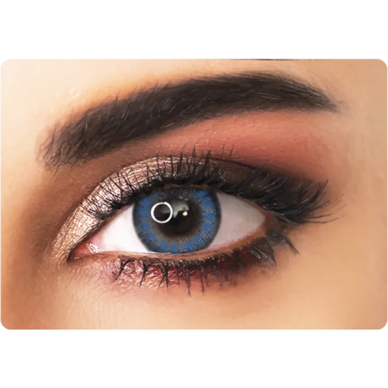 عدسات أدور جولد - باي بلو | Adore Gold - Bi Blue
