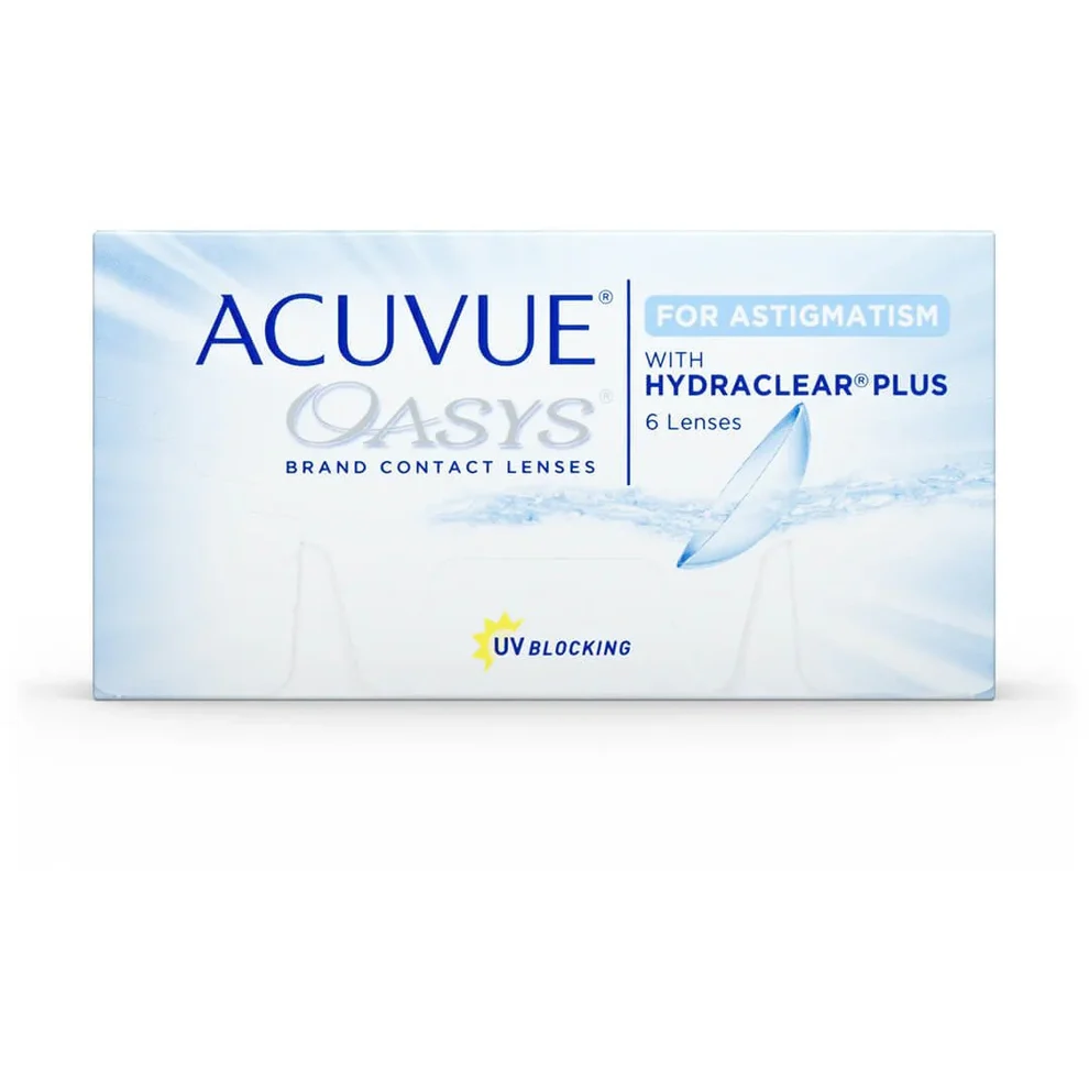 عدسات جونسون أكيوفيو أواسيس - شهرية شفافة | Johnson Acuvue Oasys - Monthly Clear