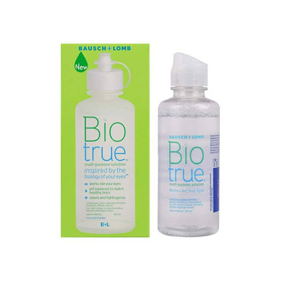 محلول عدسات بايوتريو 120 مل | BioTrue 120ml